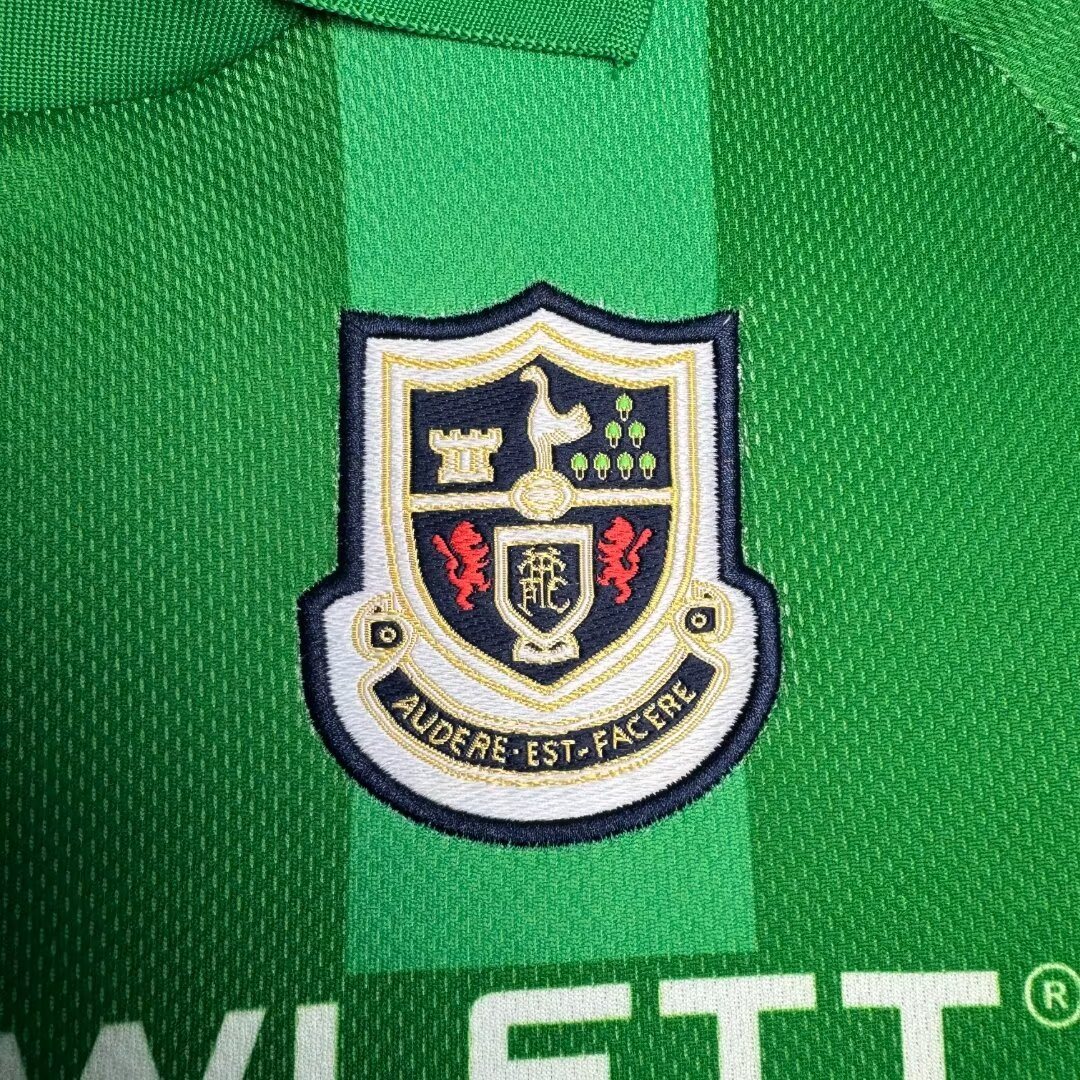 1997-99 Tottenham Hotspur Green Goalkeeper Long Sleeve Retro Shirt