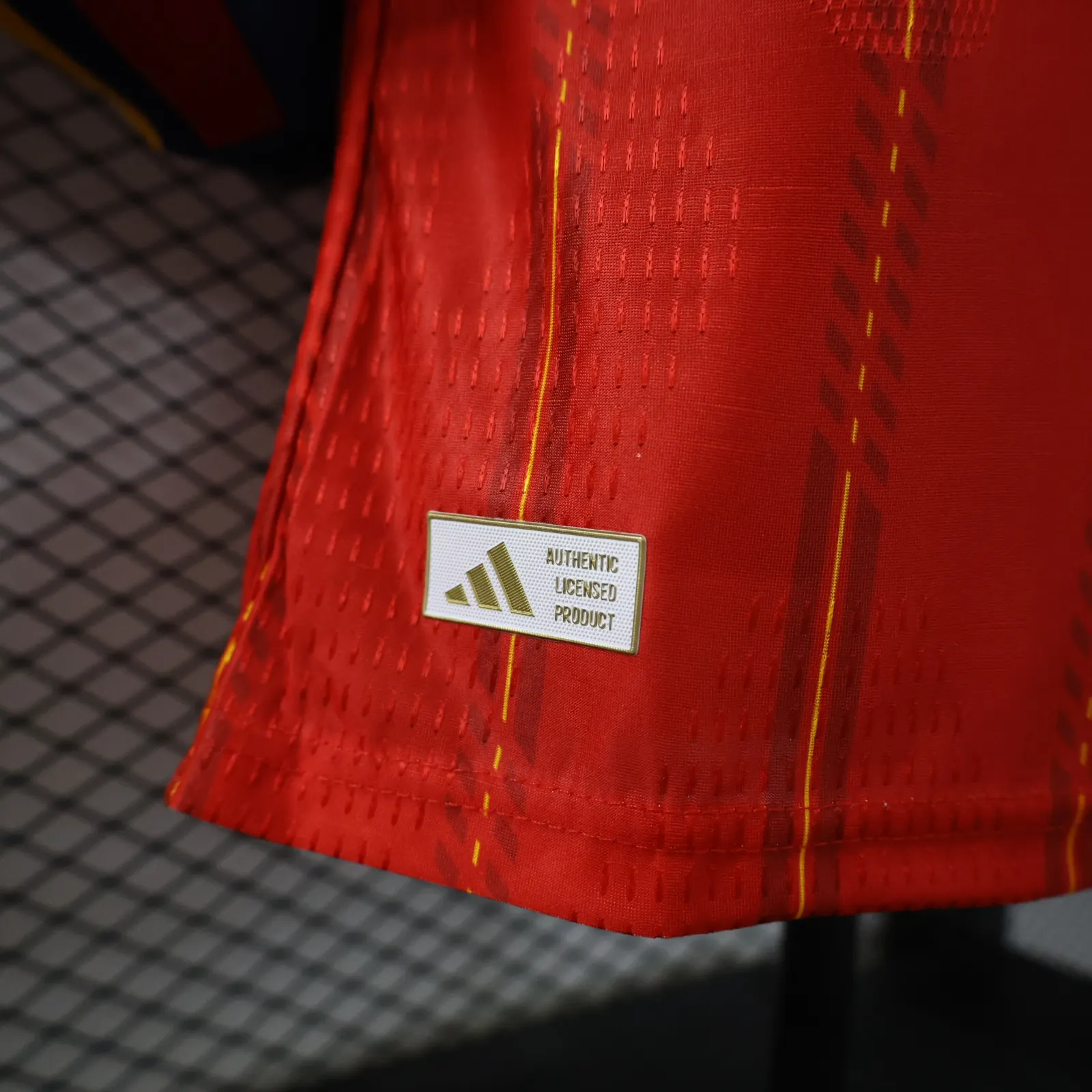 2026-27 Spain Home Long-Sleeve Jersey (with Two Stars) – Player Version