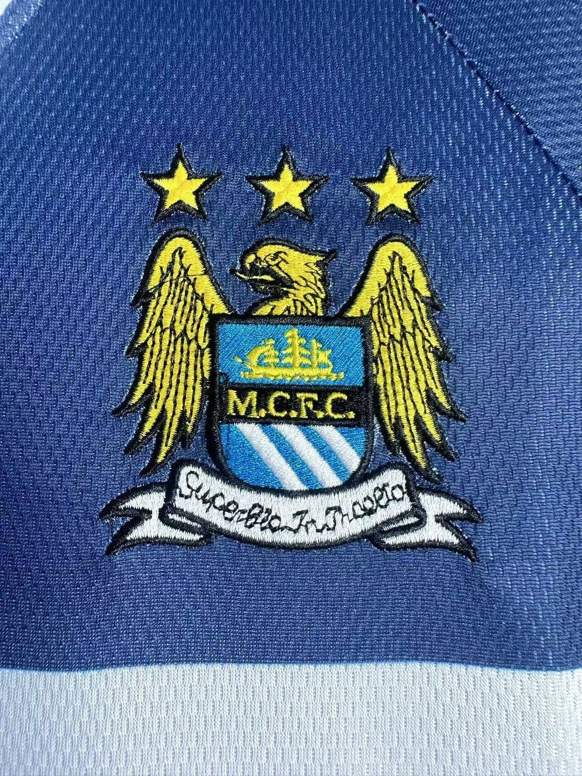 1997-98 Manchester City Away Retro Long-Sleeve Jersey