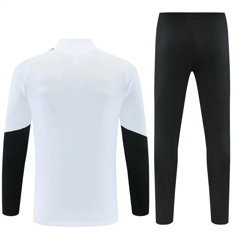 2026-27 Ajax White Half-Zip Training Jersey