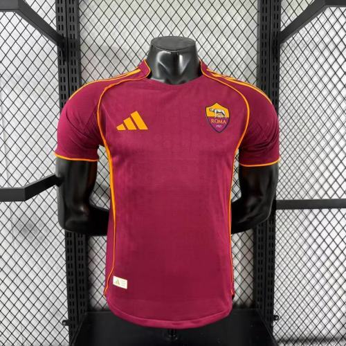 2025-26 Roma Home Jersey - Player Edition
