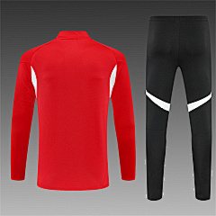 2025-26 Liverpool Red Half-Drawn Training Jersey