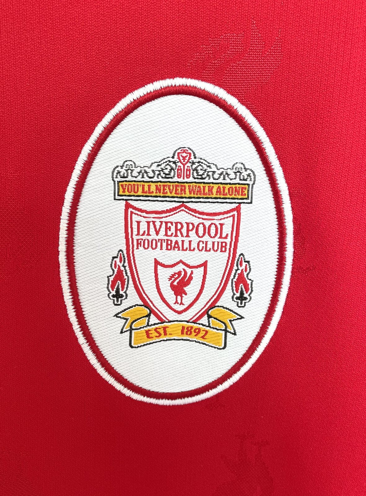 1996-97 Liverpool Home Long Sleeve Retro Shirt