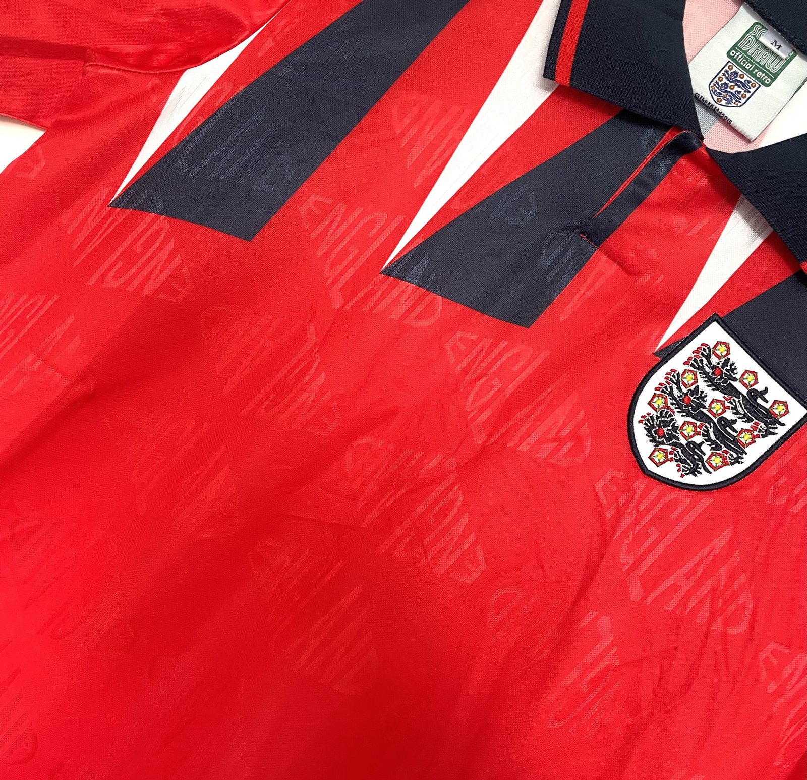 1992 England Away Retro Jersey