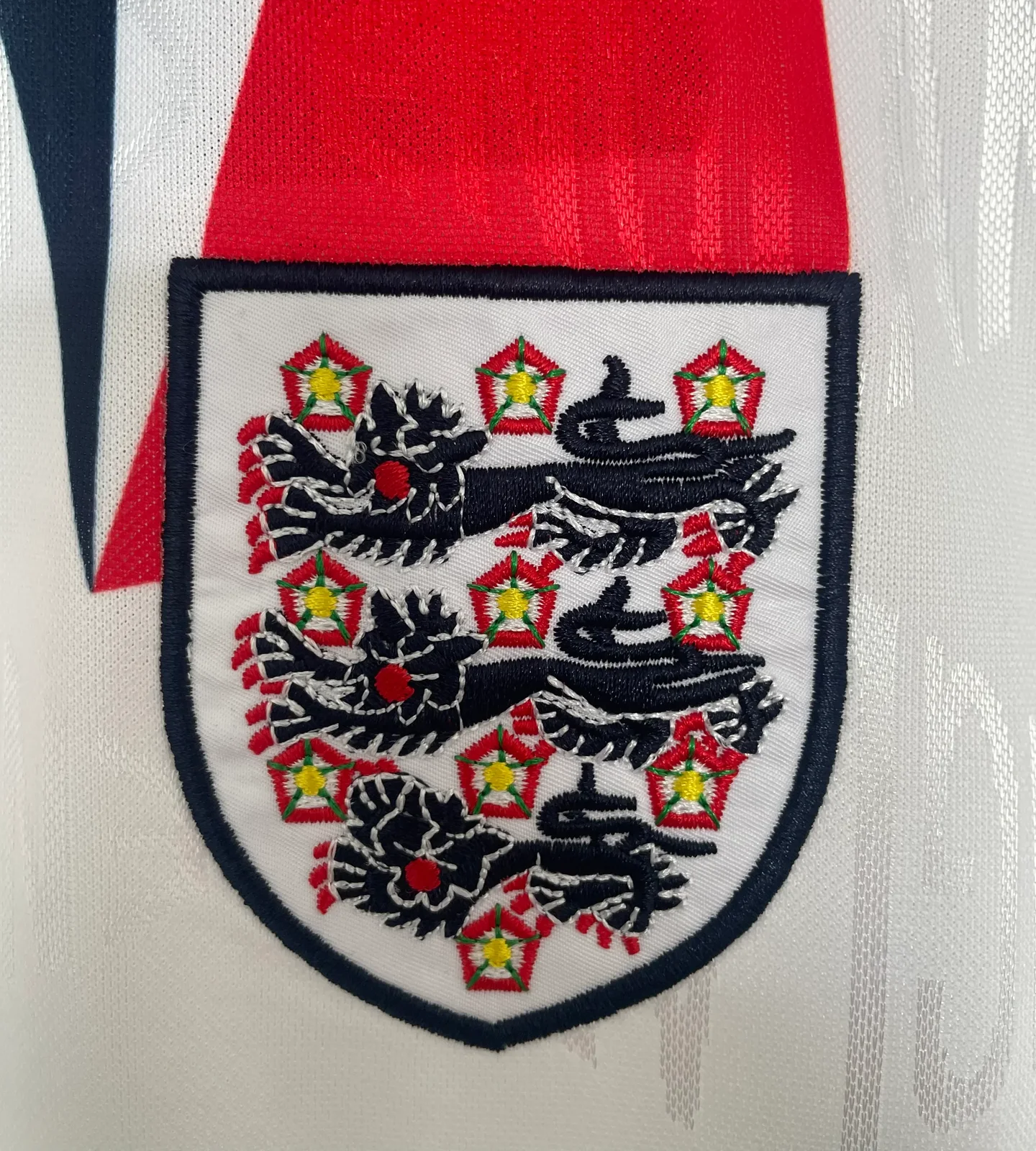 1992 England Home Retro Jersey