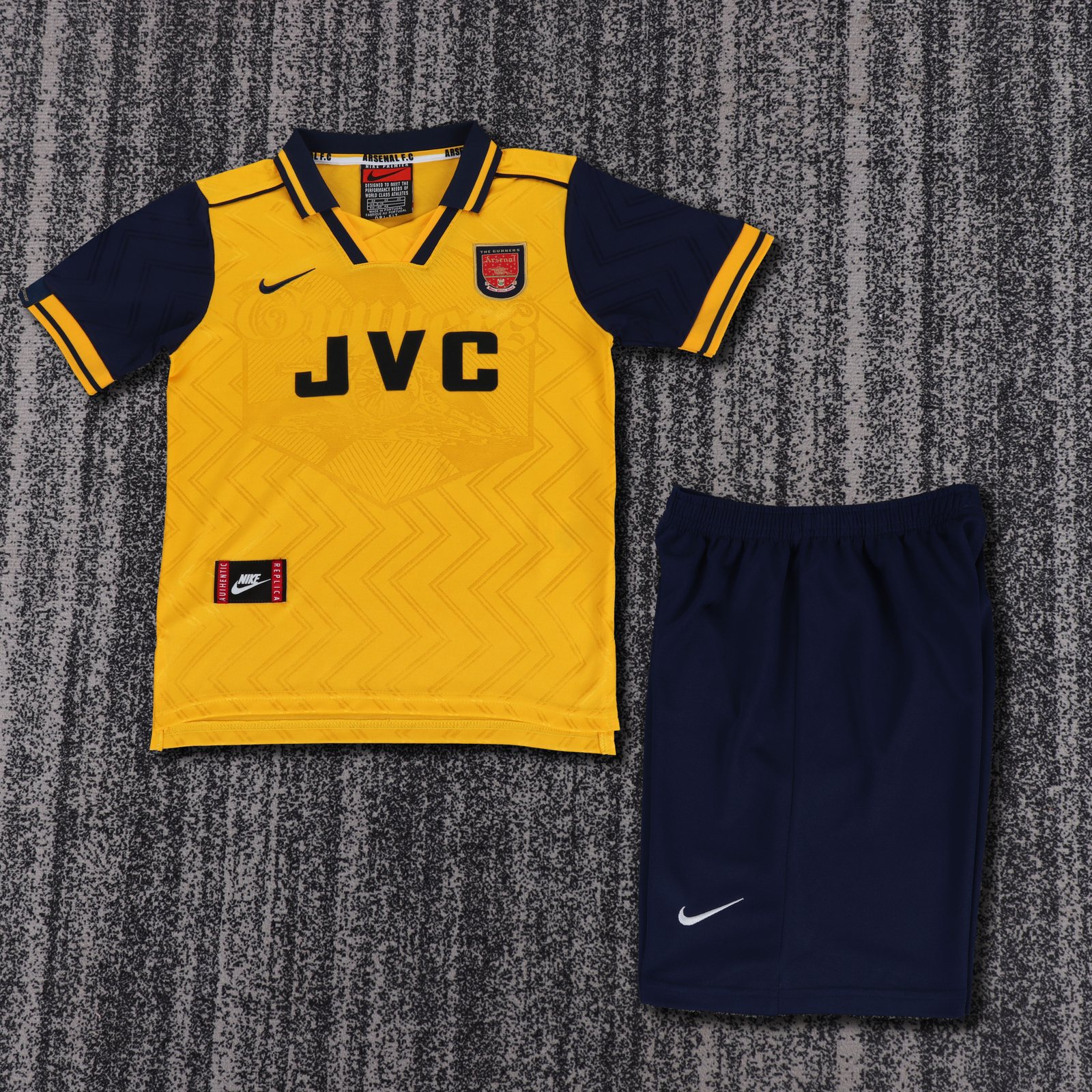1996-97 Arsenal Away Retro Jersey - Kids