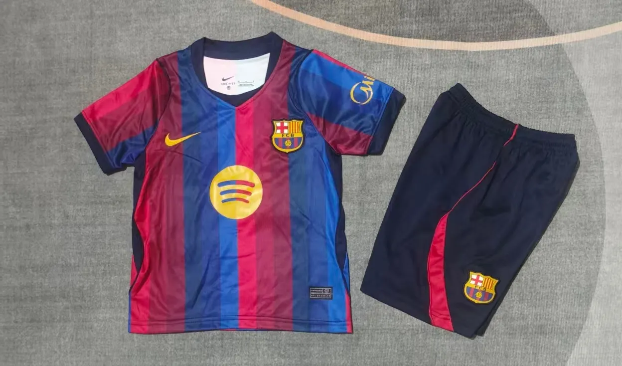 2026-27 Barcelona Home Jersey – Kids' Version