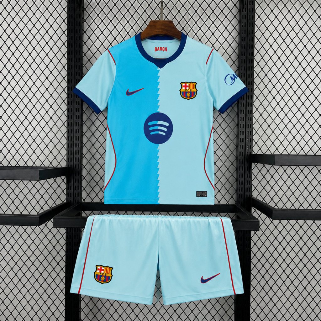 2026-27 Barcelona Second Away Jersey – Kids