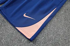 2025-26 France Blue Short Sleeve Training Jersey