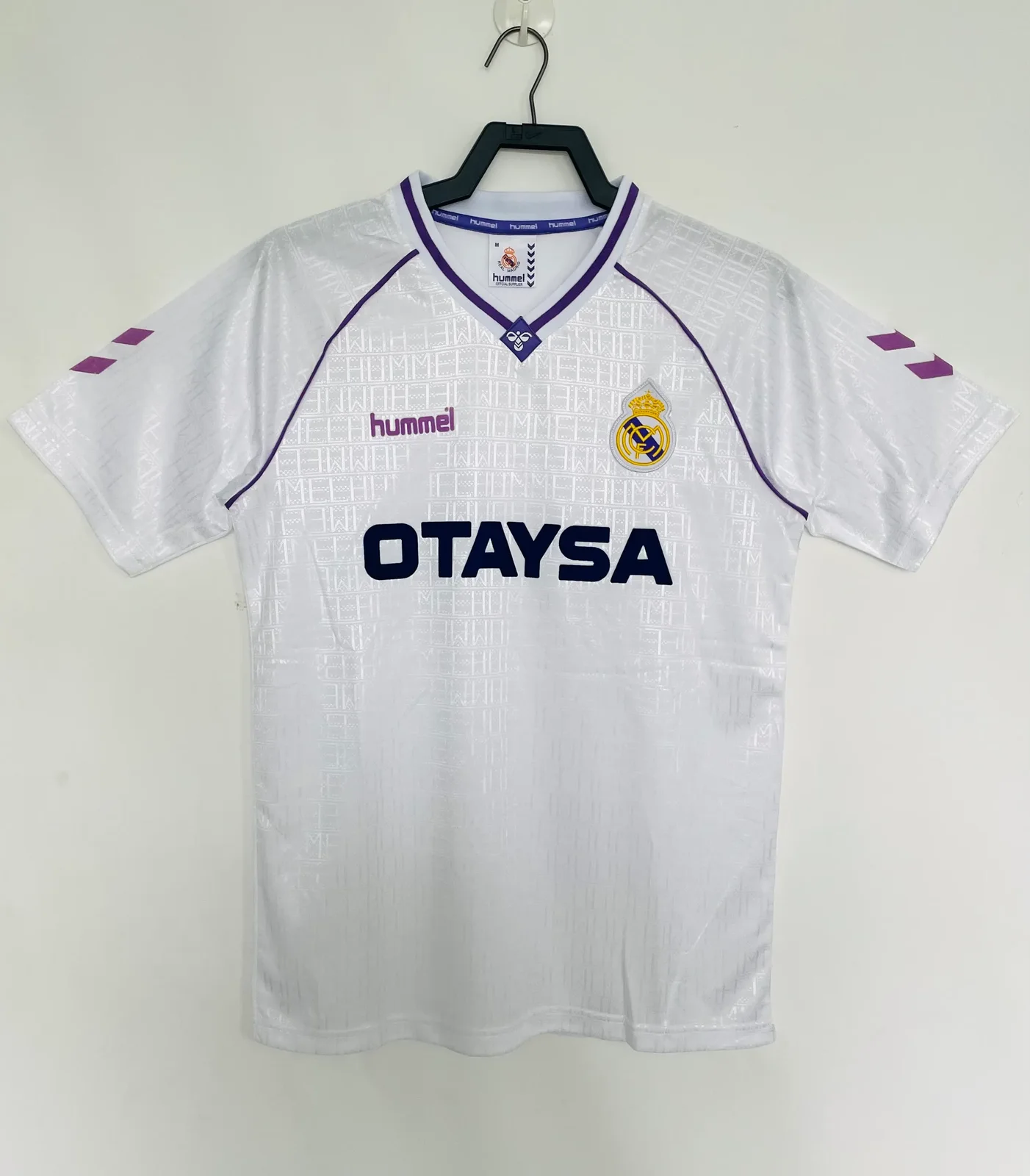 1990-92 Real Madrid Home Retro Jersey