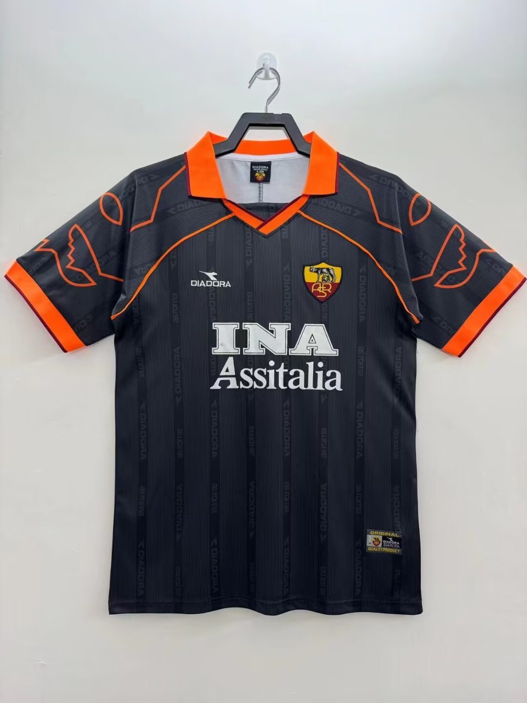 1999-00 Roma Away Retro Jersey