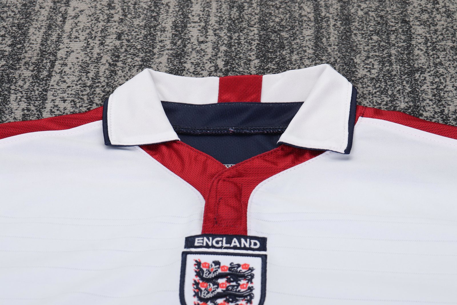 2004 England Home Retro Shirt – Kids