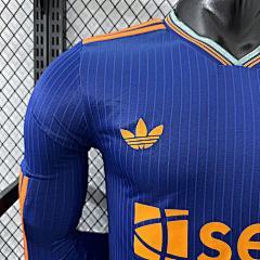 2025-26 Newcastle United Away Long Sleeve Shirt - Player Edition