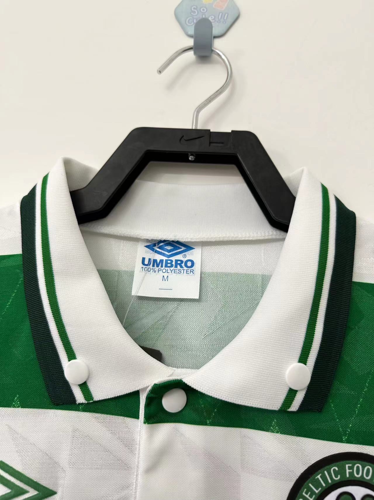 1989-91 Celtics Home Retro Jersey