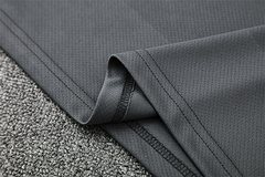 2025-26 Real Madrid dark grey short-sleeved training jersey