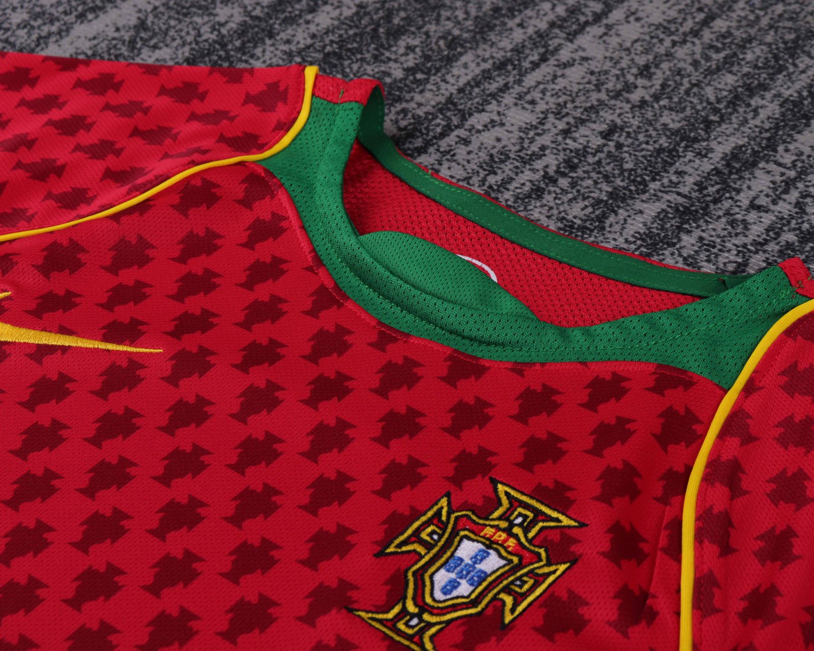 2004 Portugal Home Retro Shirt - Kids Sizing