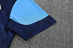 2025-26 Marseille Royal Blue Short Sleeve Training Jersey