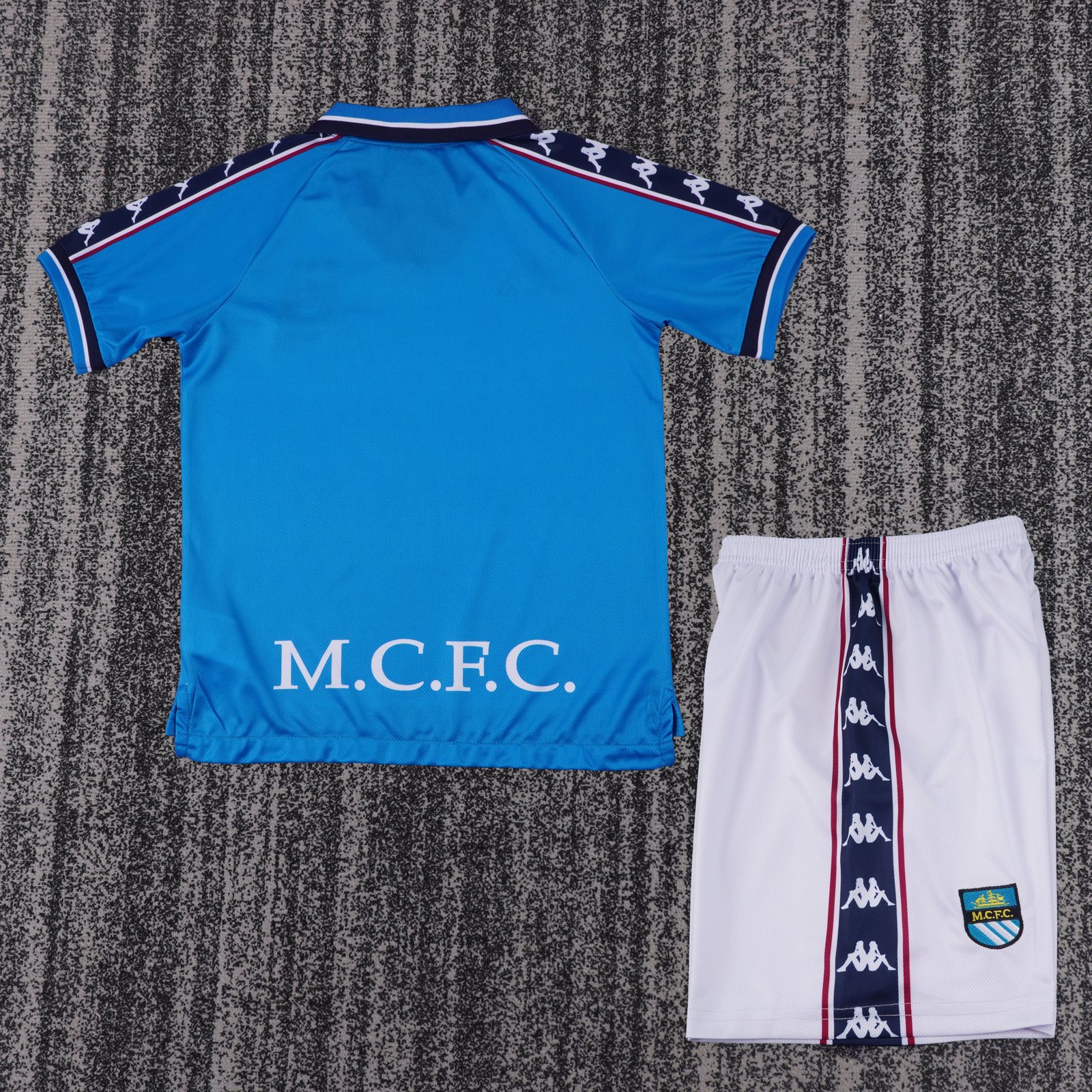 1997-98 Manchester City Home Jersey – Kids'