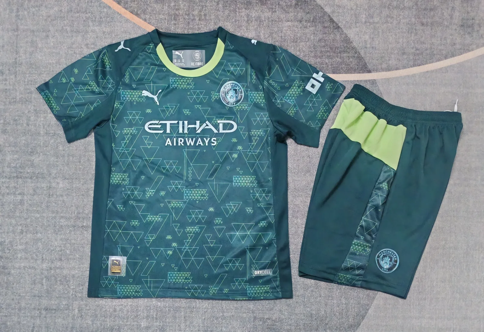 2025-26 Manchester City Away Kits - Children's Clothing