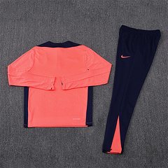 2025-26 Barcelona Orange Pink Half-Pack Training Jersey