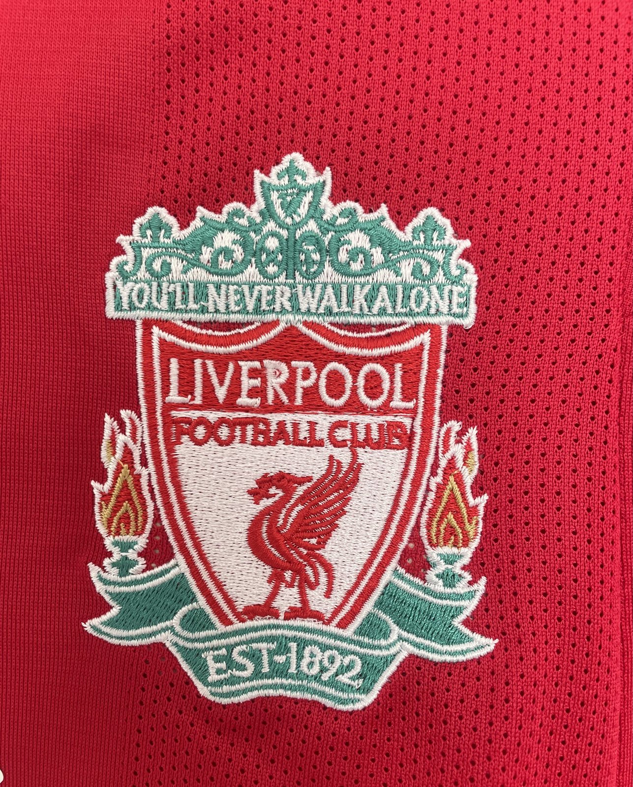 2008-09 Liverpool Retro Home Jersey