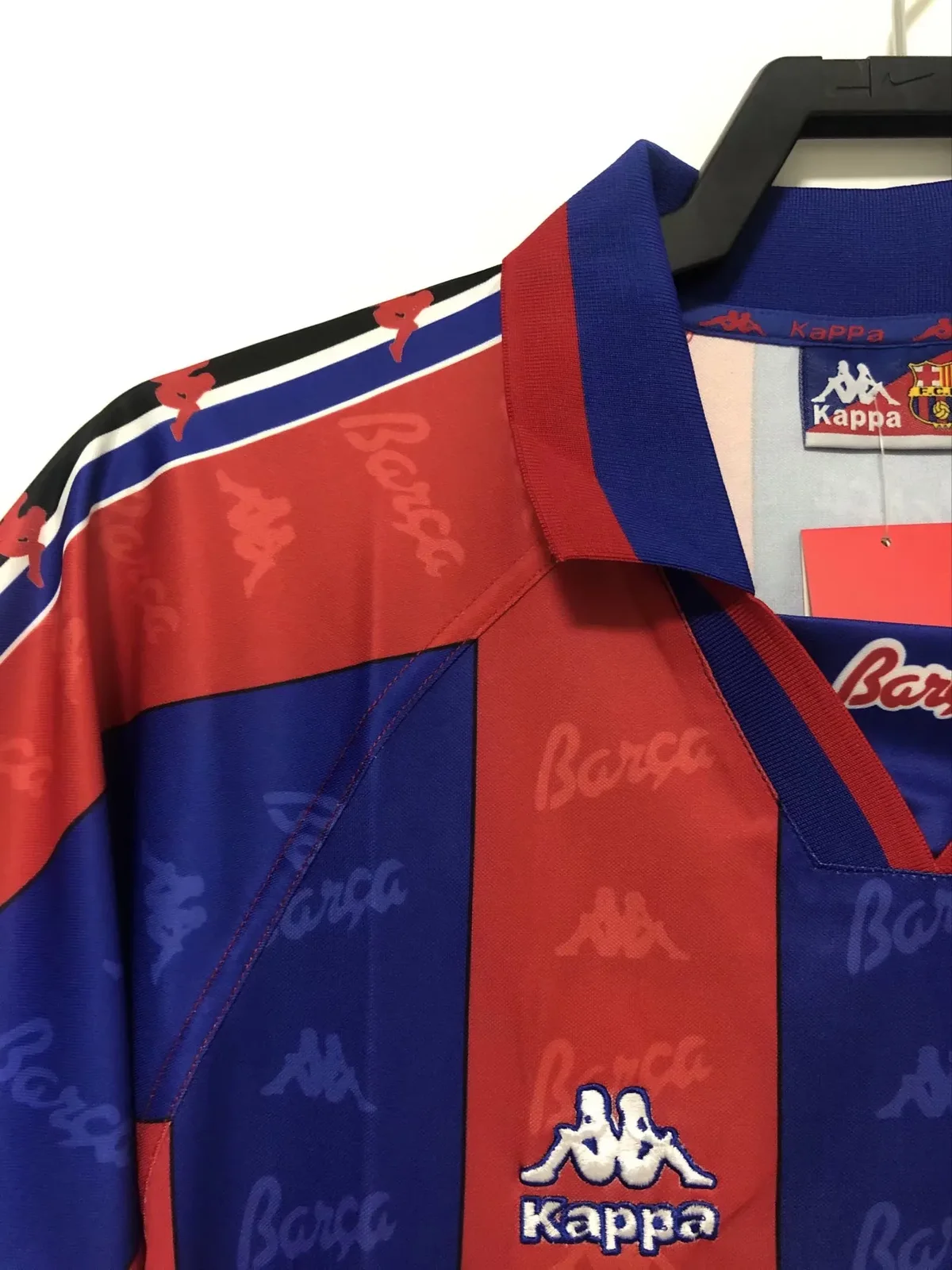 1996-97 Barcelona Home Retro Jersey