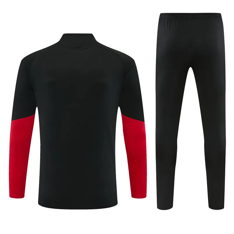 2026-27 Manchester United Black Half-Zip Training Kit