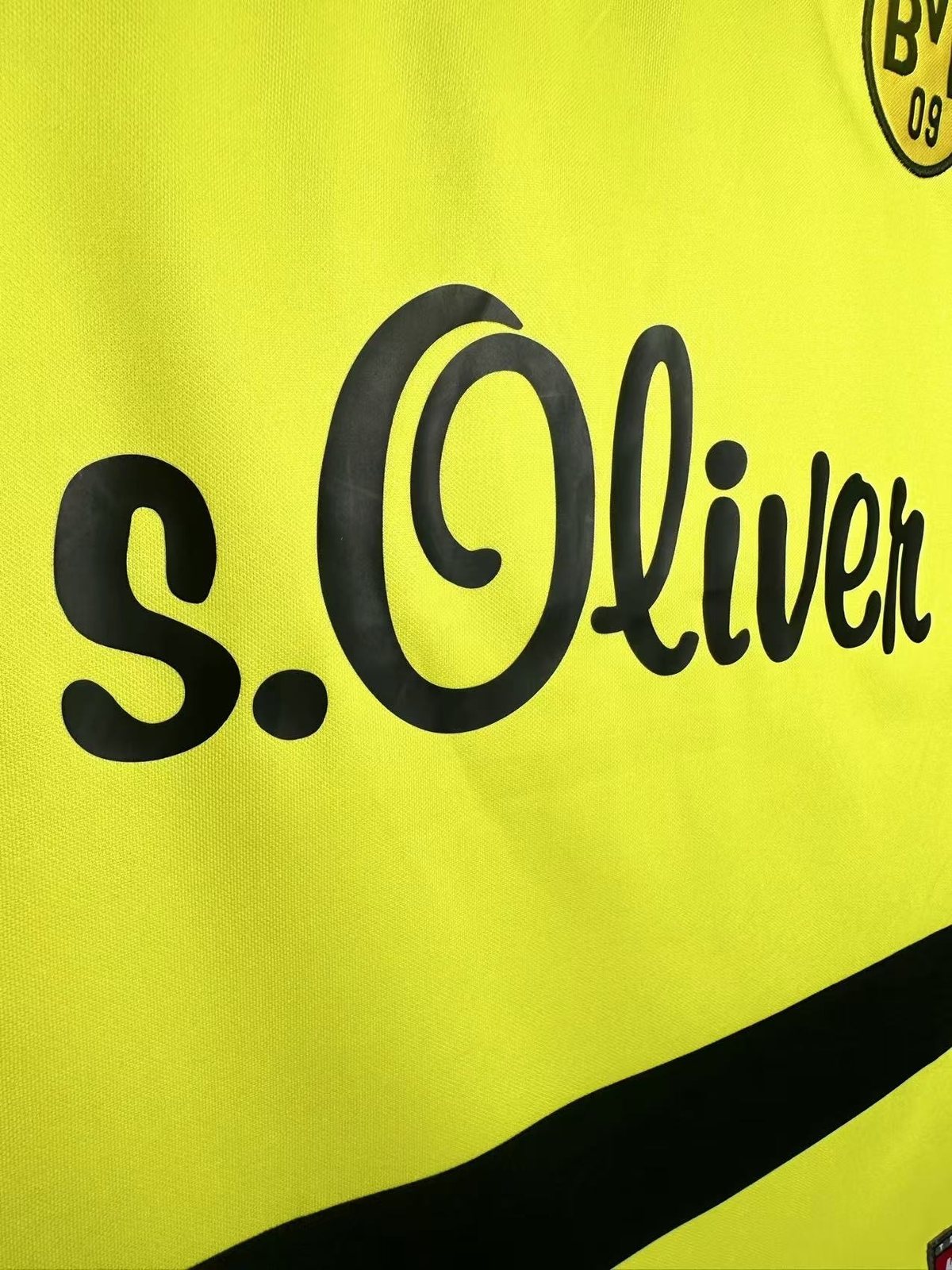 1997-98  Dortmund home retro jersey