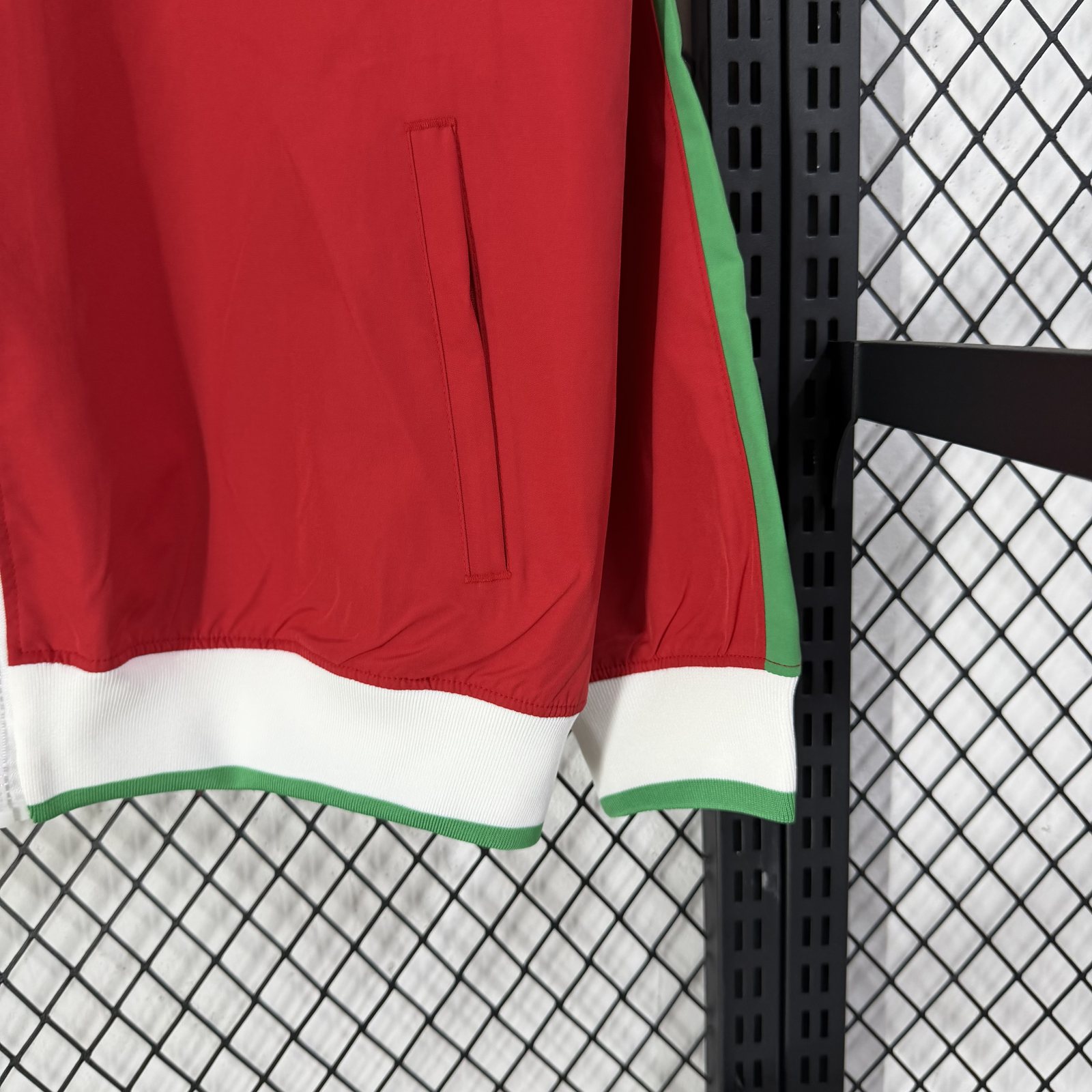 2026-27 Portugal Light Red Water-Repellent Training Windbreaker