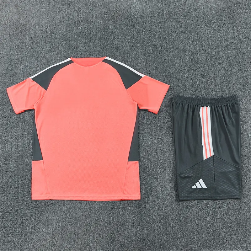 2026-27 Real Madrid Orange-Pink Training Jersey