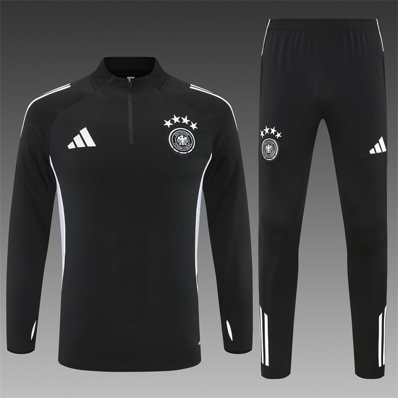 2026-27 Germany Black Half-Zip Training Jersey