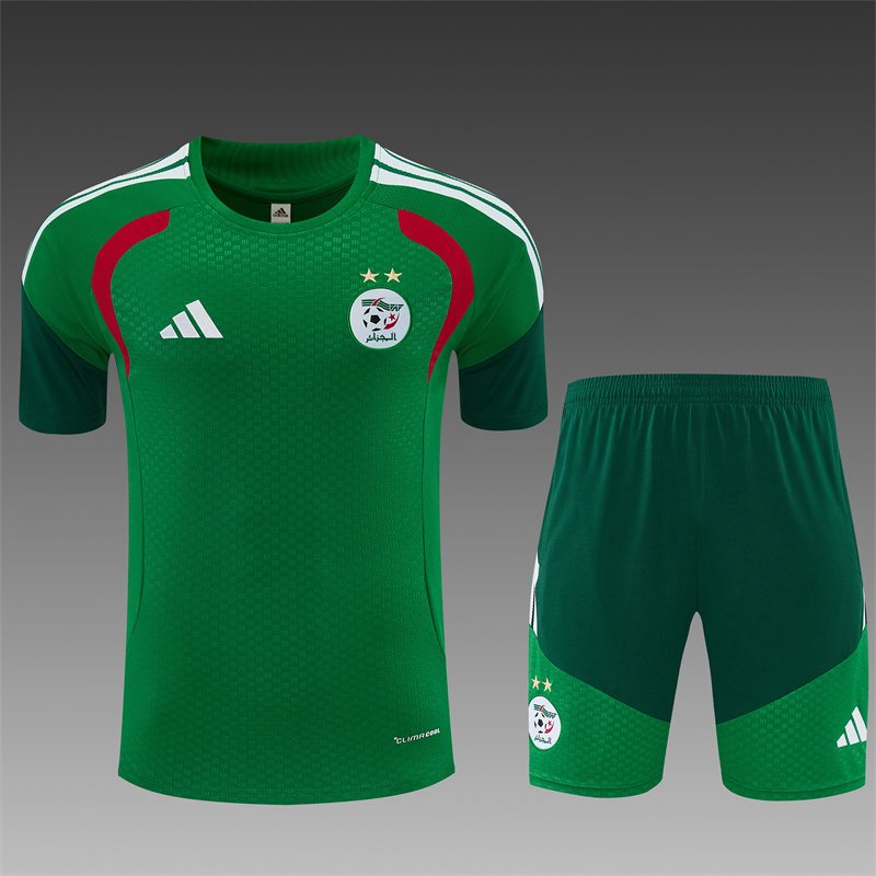 2026-27 Algeria Green Short-Sleeve Training Jersey