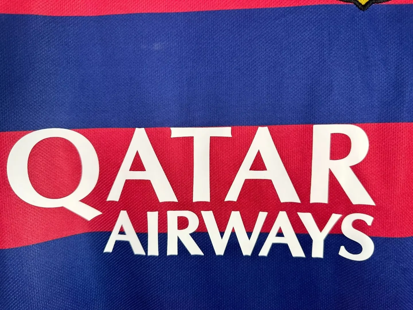 2015-16 Barcelona Home Long Sleeve Retro Jersey