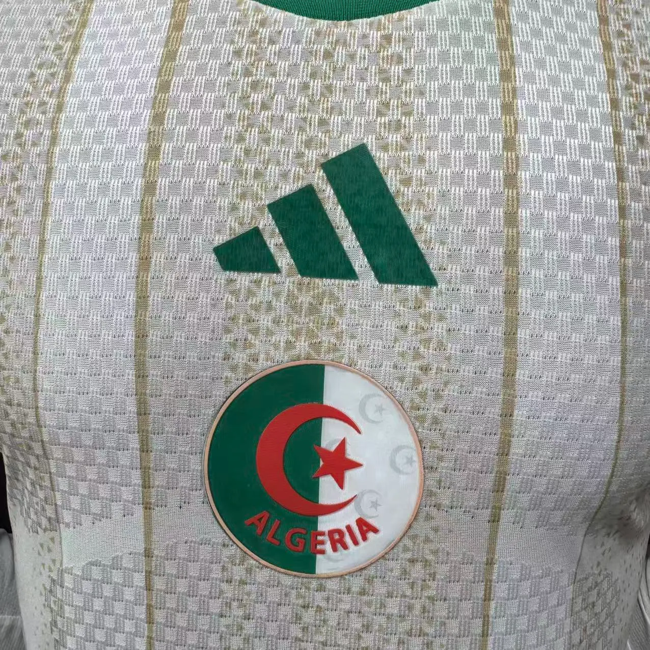 2026-27 Algeria Home Long-Sleeve Jersey - Player Version