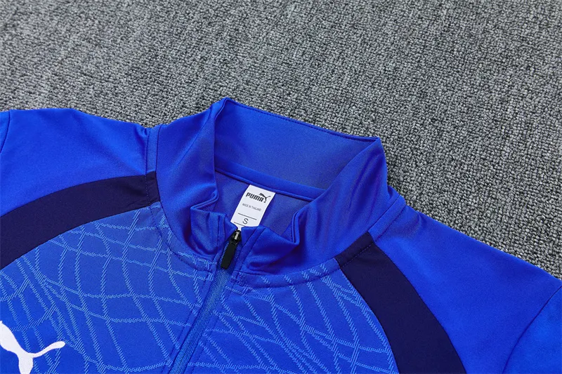 2026-27 Marseille Blue Half-Zip Training Jersey