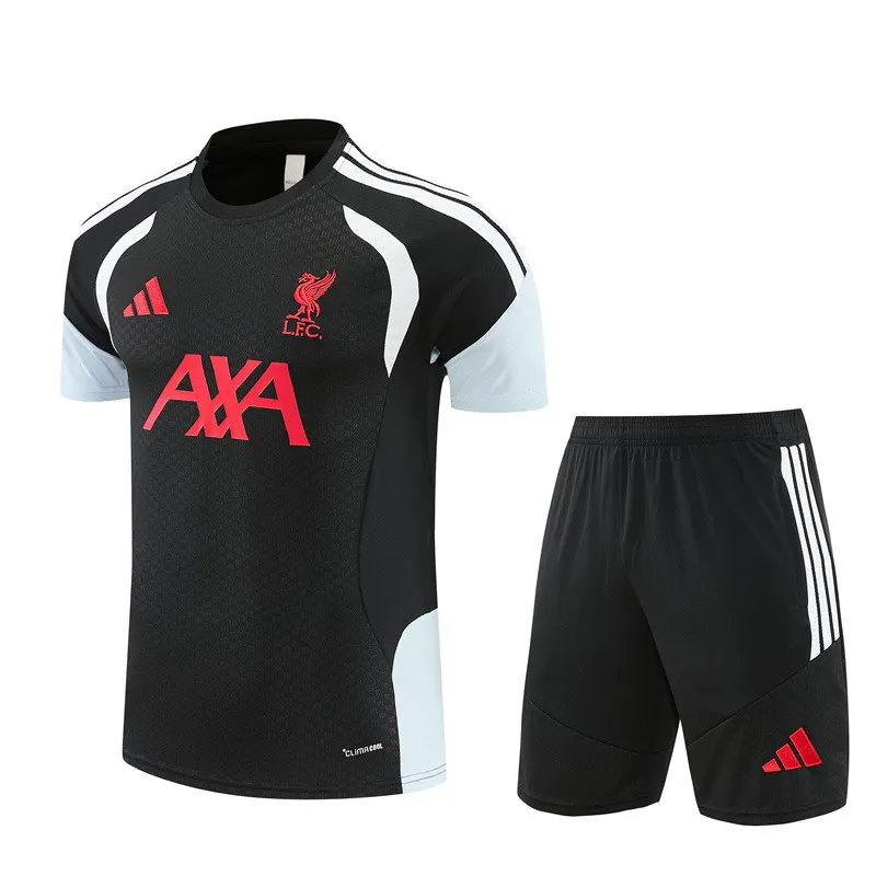 2026-27 Liverpool Black Short-Sleeve Training Jersey