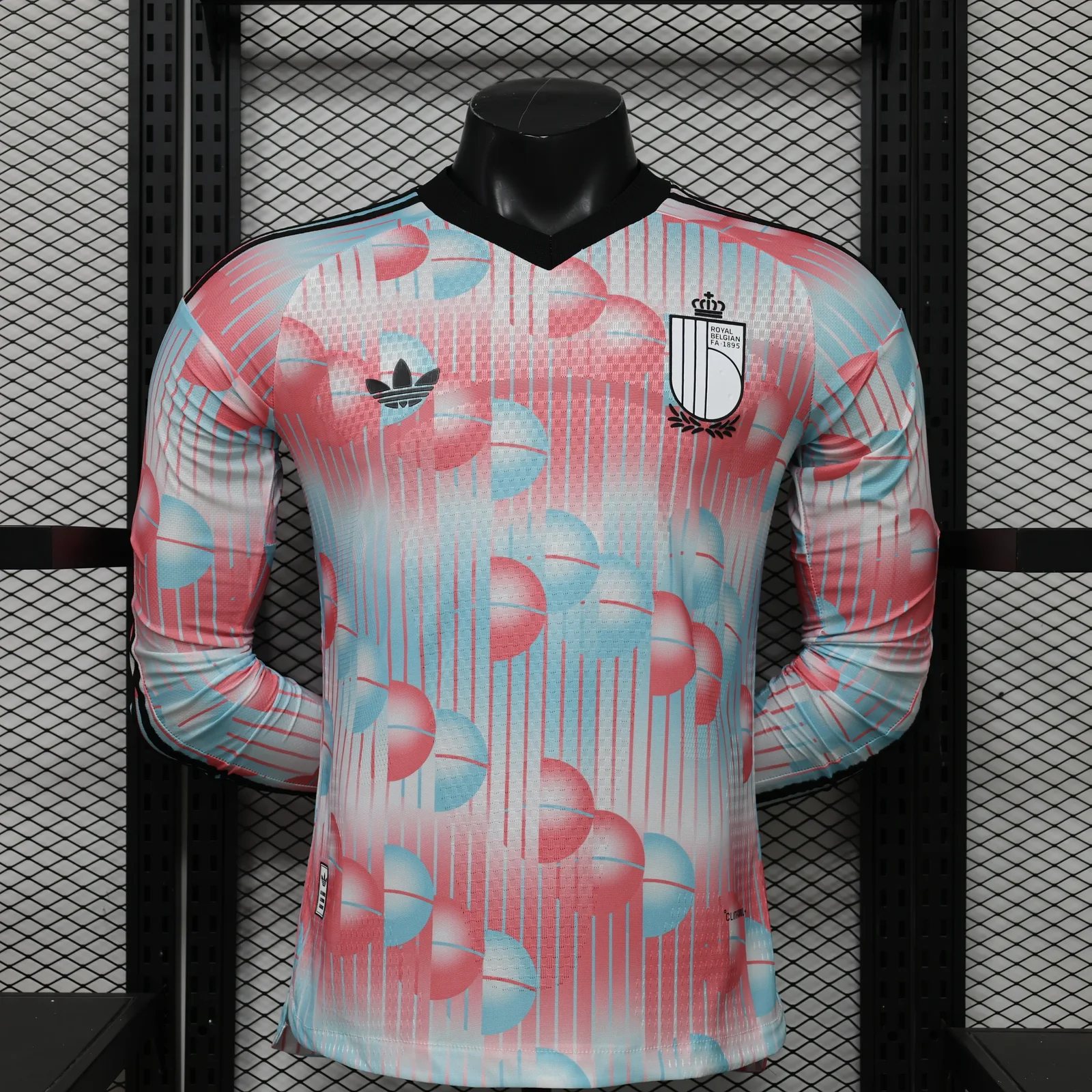 2026-27 Belgium Away Long-Sleeve Jersey – Player Version
