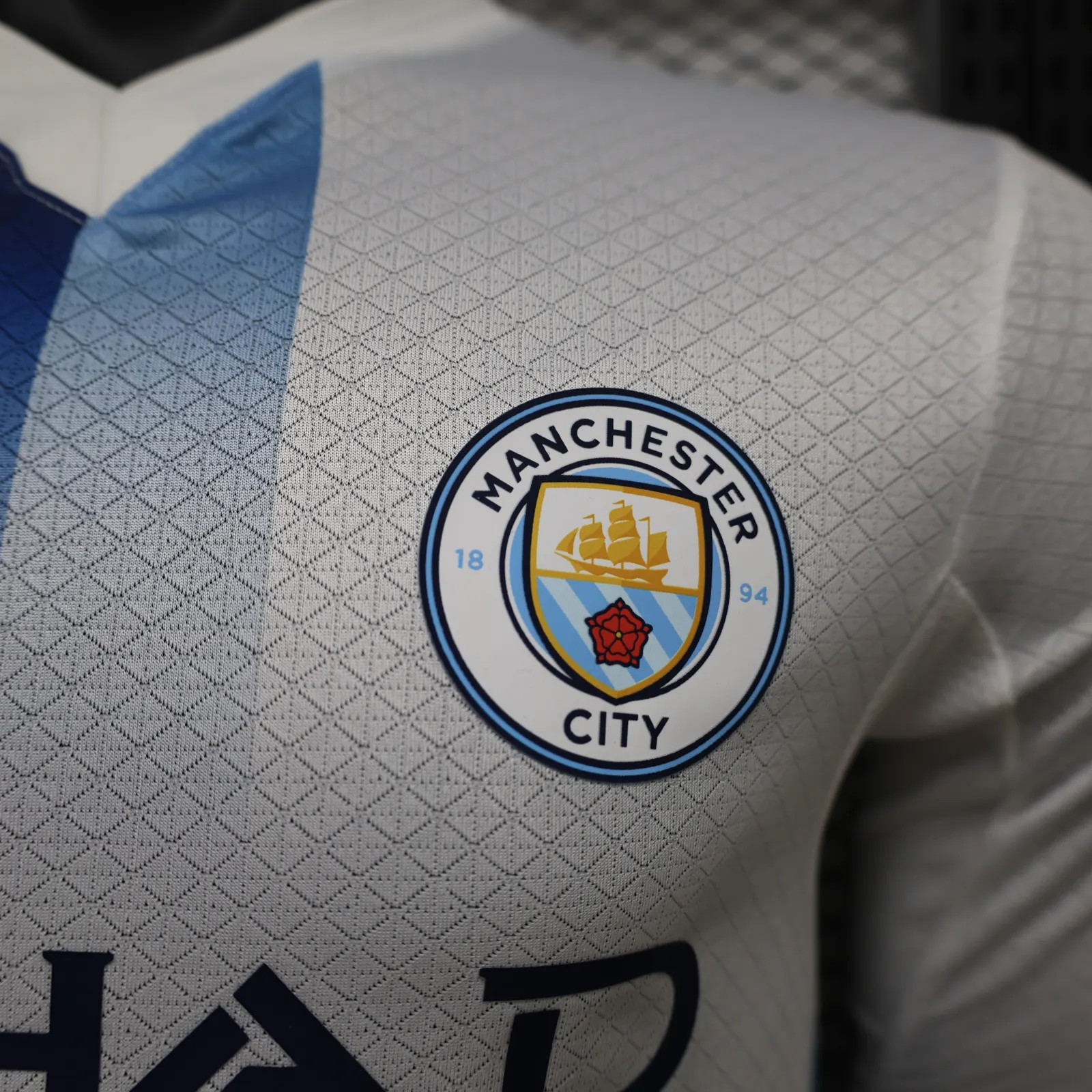 2026-27 Manchester City Second Away Long-Sleeve Kit – Player Version