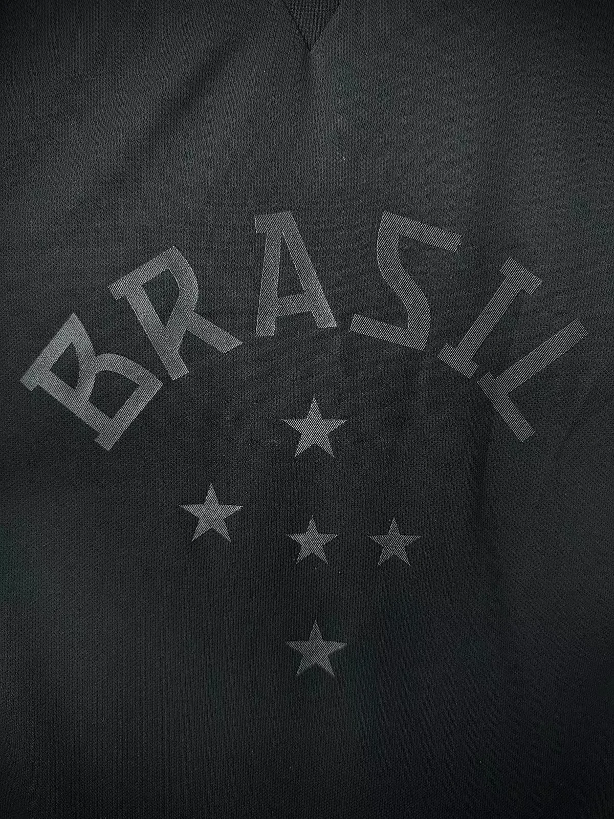 2013-14 Brazil Retro Black Jersey
