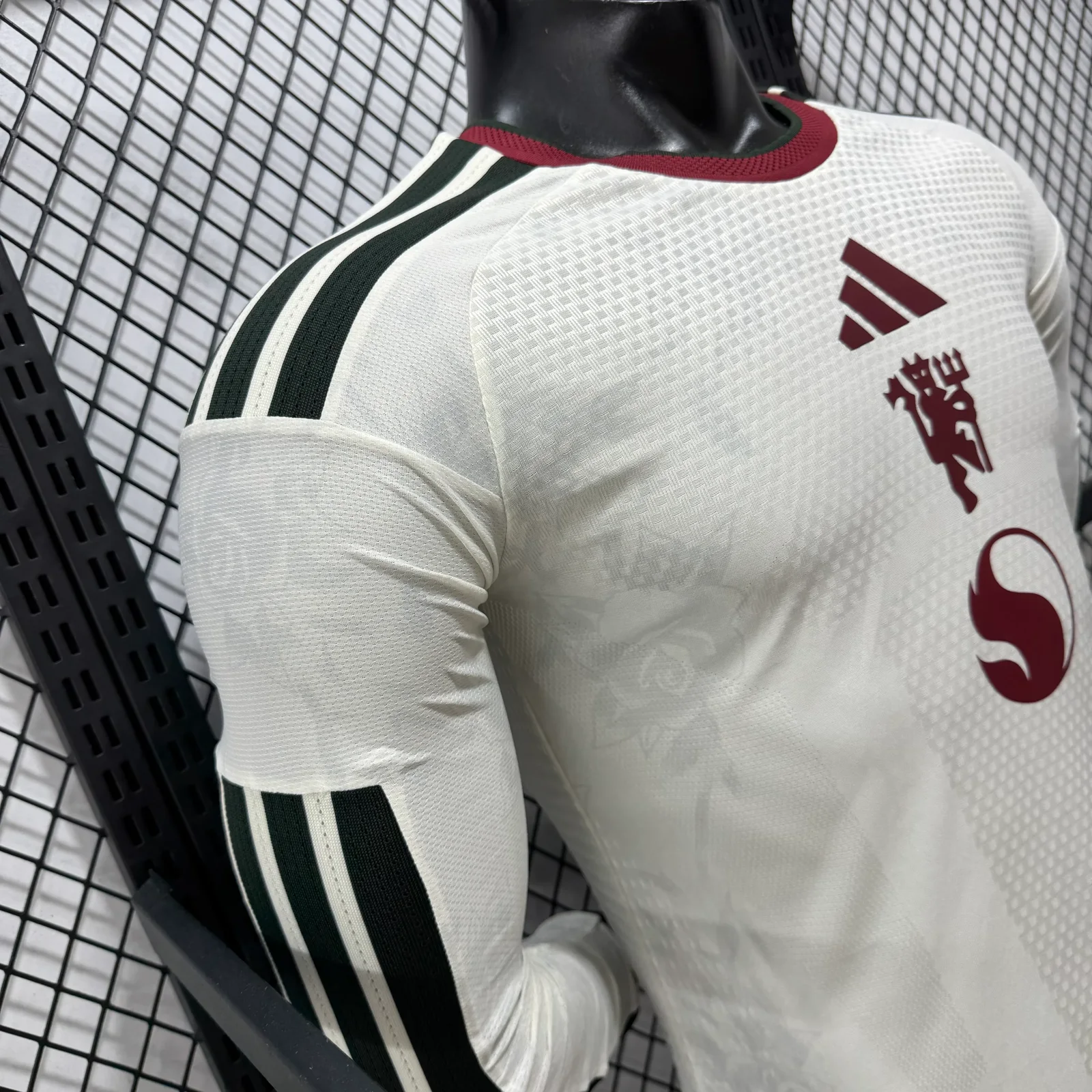 2026-27 Manchester United Second Away Long-Sleeve Kit - Player Version