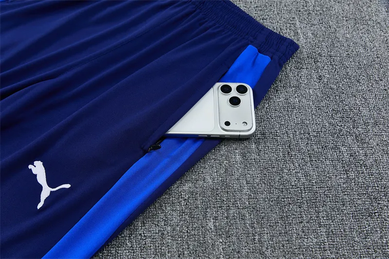 2026-27 Marseille Blue Half-Zip Training Jersey