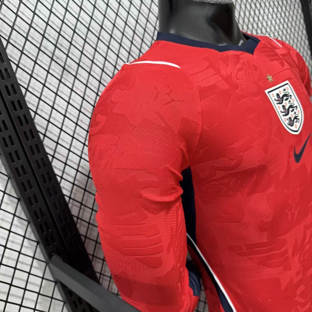 2026 England Away Long-Sleeve Jersey – Player Version