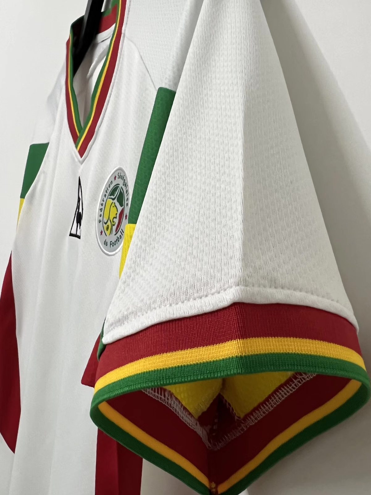 2002 Senegal White Retro Jersey