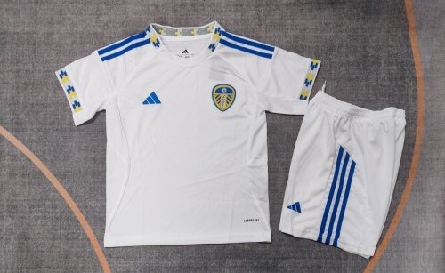 2025-26 Leeds United Home Shirt - Kids
