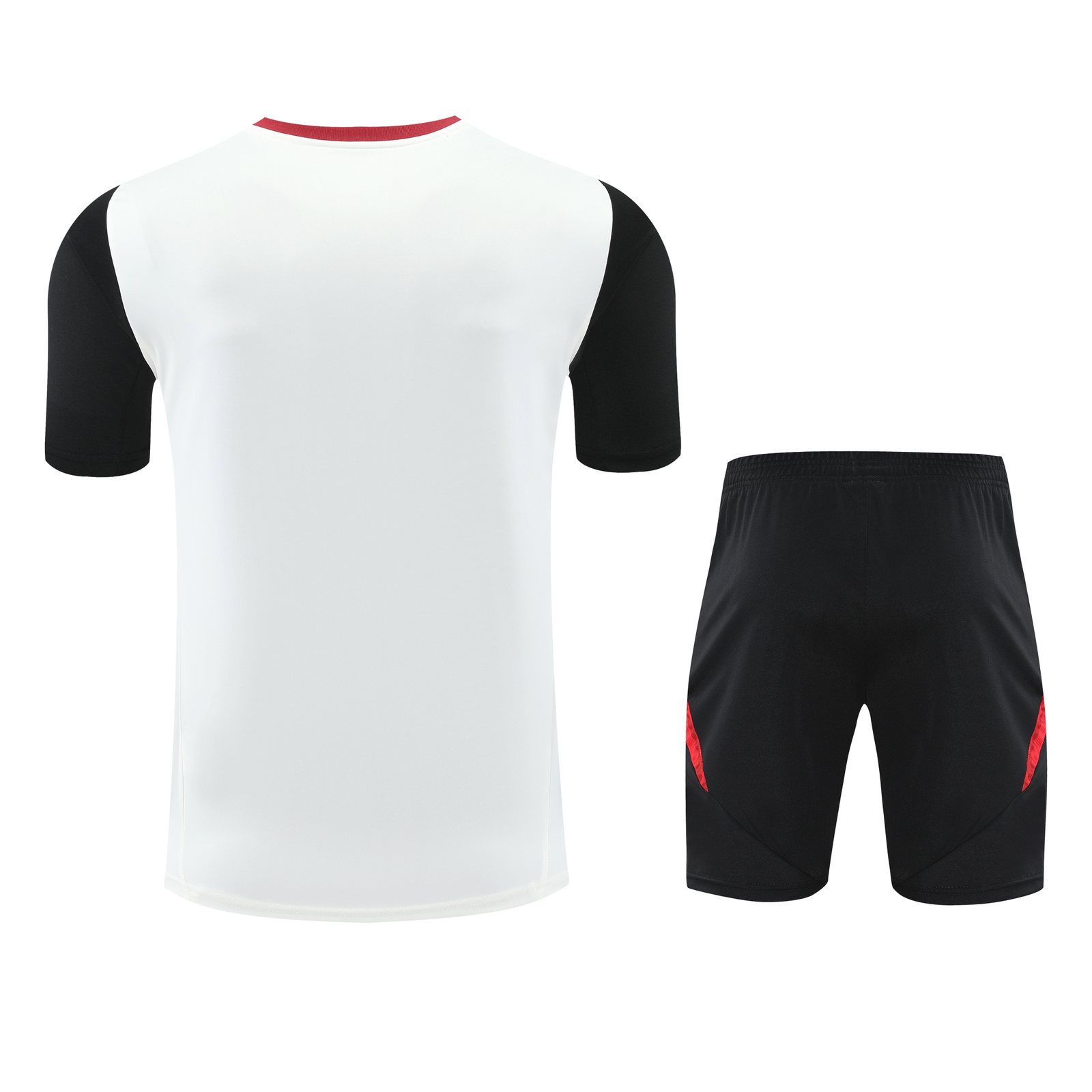 2025-26 Manchester United white short-sleeved training jersey