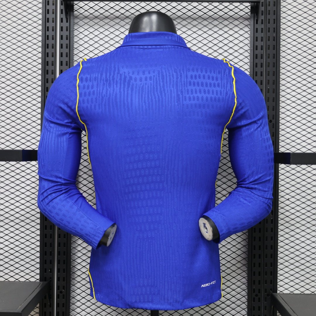 2026-27 Chelsea Home Long-Sleeve Jersey – Player Version