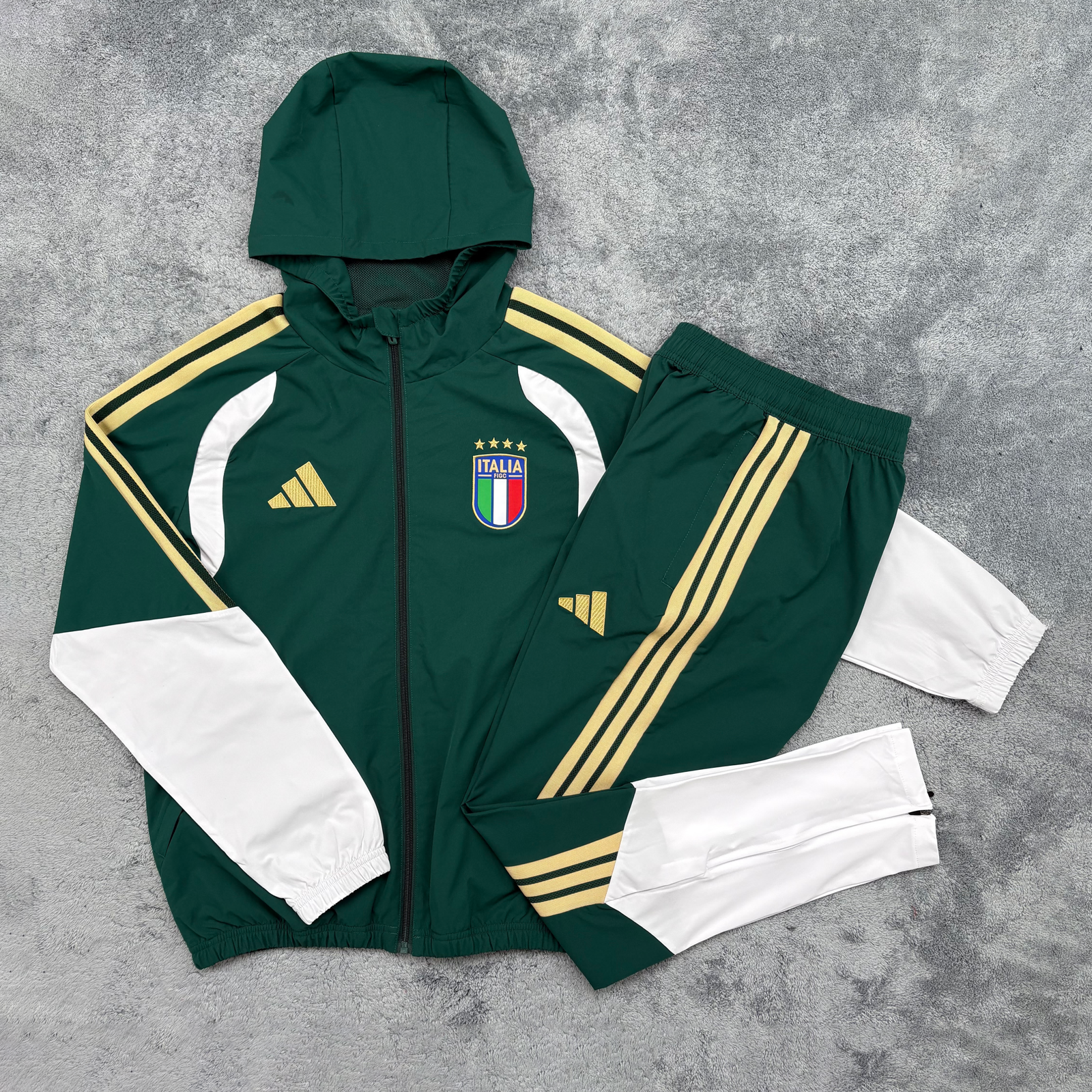 2026-27 Italy Full-Zip Hooded Training Jersey