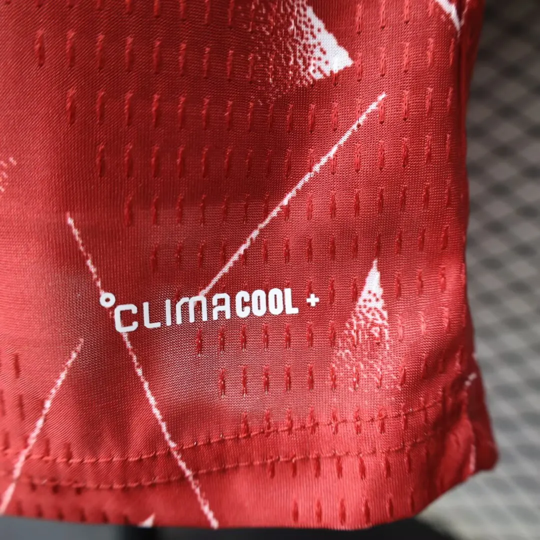2026-27 Liverpool Home Long-Sleeve Jersey – Player Version