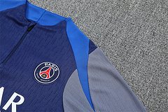 2025-26 Paris Saint-Germain Royal Blue Half-Dress Training Jersey