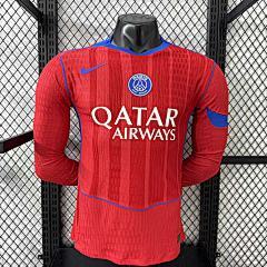2025-26 Paris Saint-Germain Second Away Long-Sleeve Jersey - Player Version